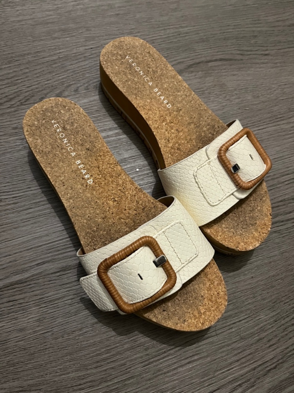 Veronica Beard Chessy Slide Sandals
